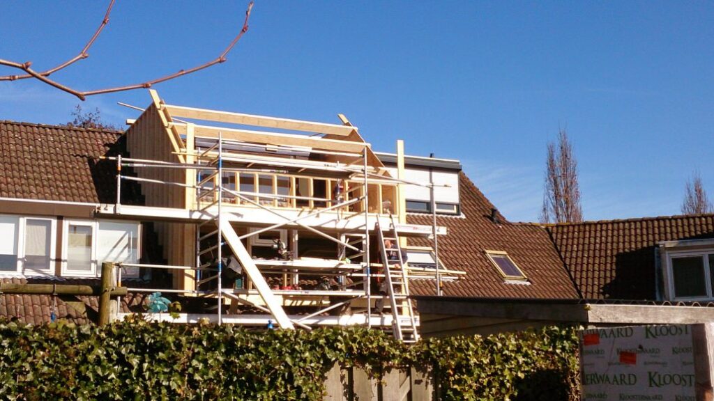Bouwproject van samenwerkingspartner van installateur Arkel voor woningbouw en renovatiewerkzaamheden