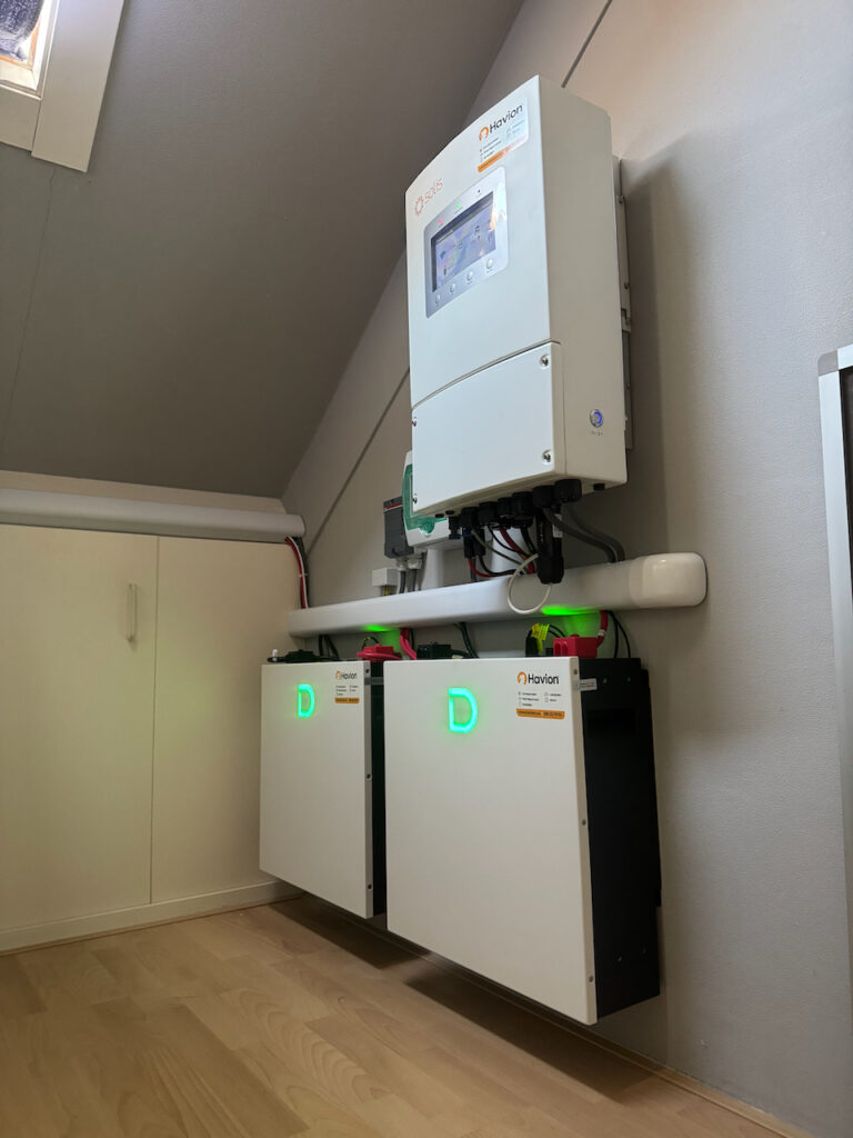 Thuisbatterij met noodstroom in Nieuw-Lekkerland